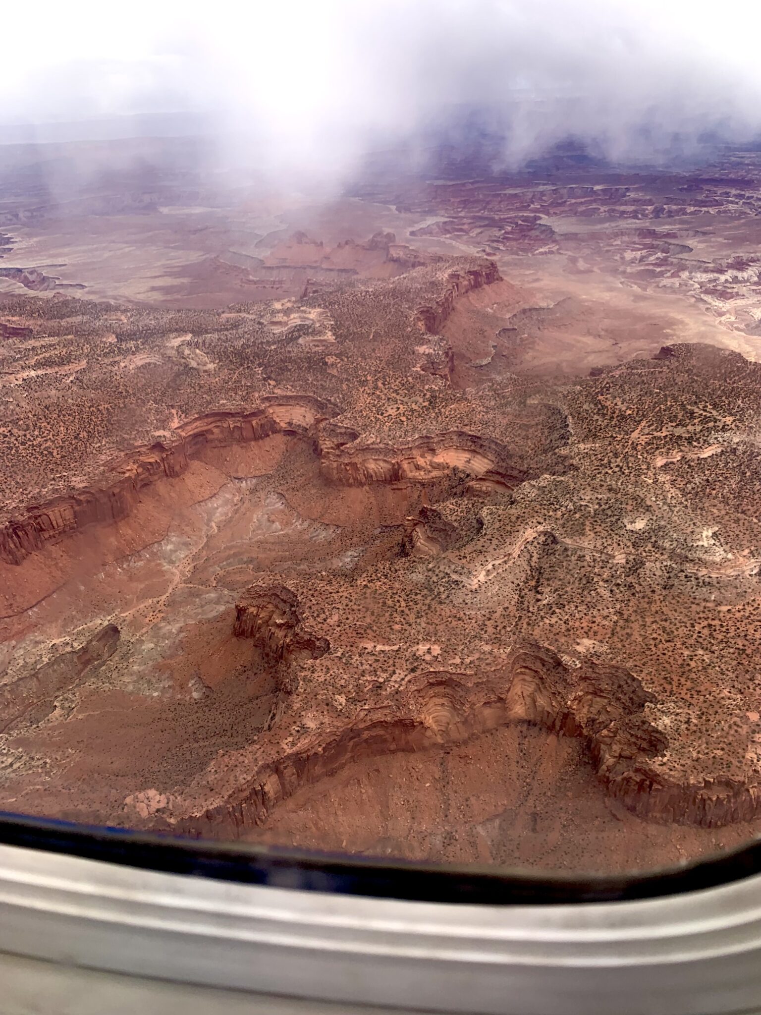 Flying to Moab