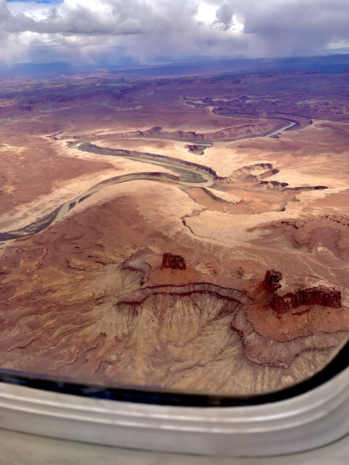 Flying to Moab