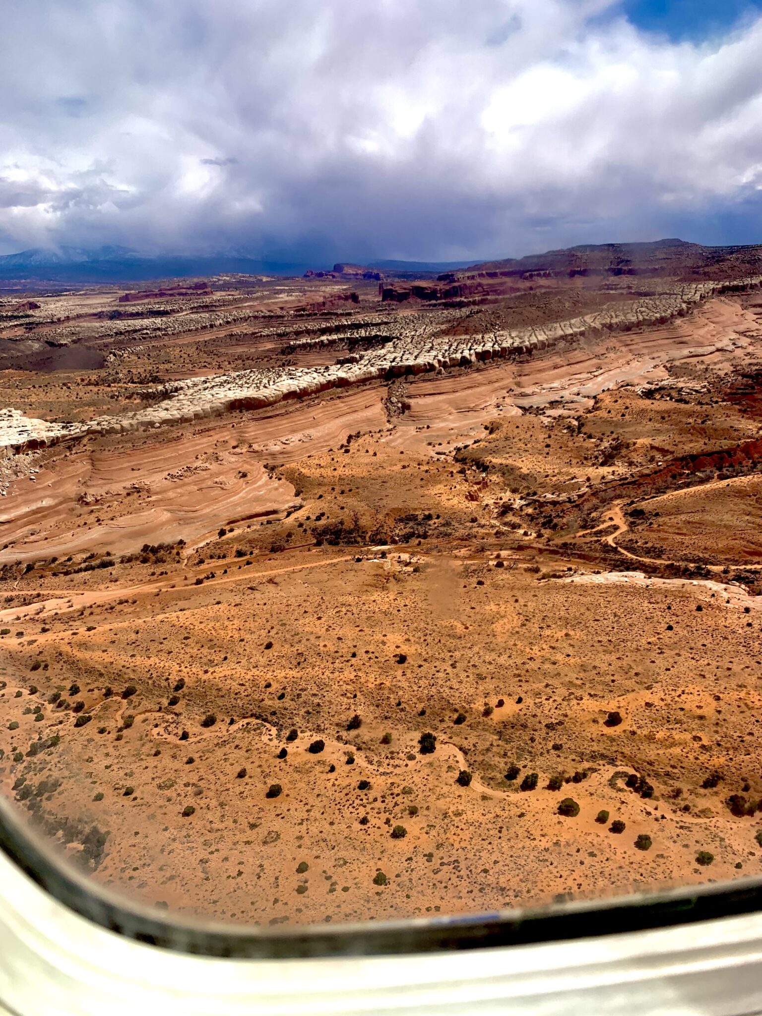 Flying to Moab